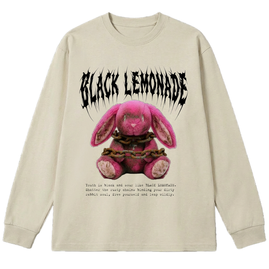 BLACK LEMONADE CORE - FREE YOUR PLUSH - CHAINED BUNNY (KHAKI)