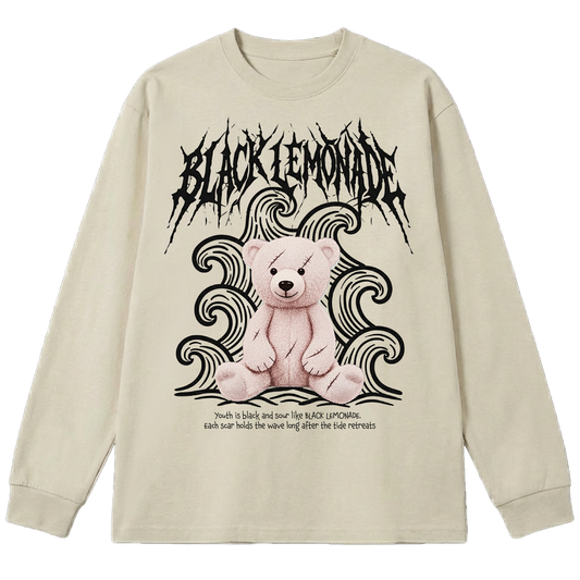 BLACK LEMONADE CORE - FREE YOUR PLUSH - KANAGAWA BEAR (KHAKI)