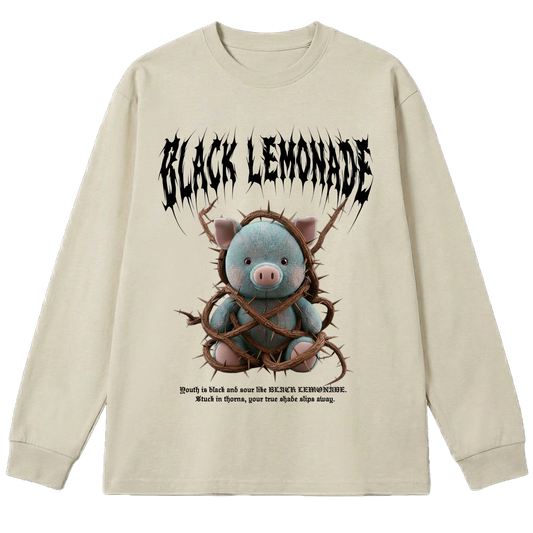BLACK LEMONADE CORE - FREE YOUR PLUSH - THORN PIGGY (KHAKI)