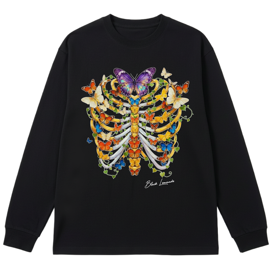 BLACK LEMONADE CORE - CAGED BUTTERFLY - BIRTH CAGE (BLACK)