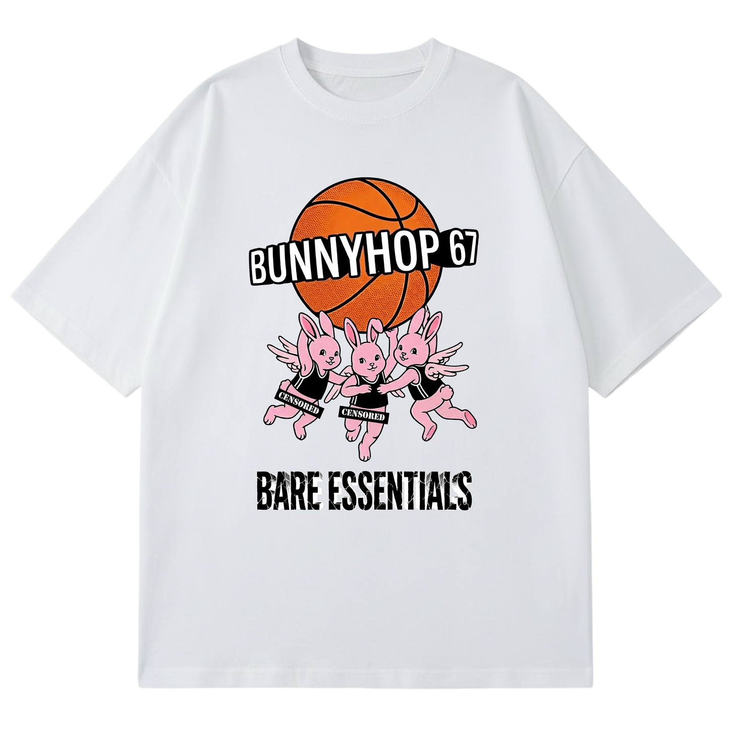 BLACK LEMONADE SIGNATURE - CENSORED SLAM DUNK - BUNNY ANGELS (WHITE)