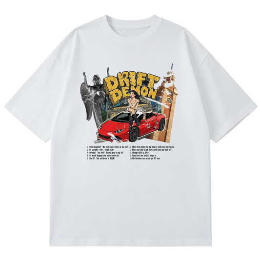 DRIFT DEMON - CITY SINNERS - HONG KONG (WHITE)