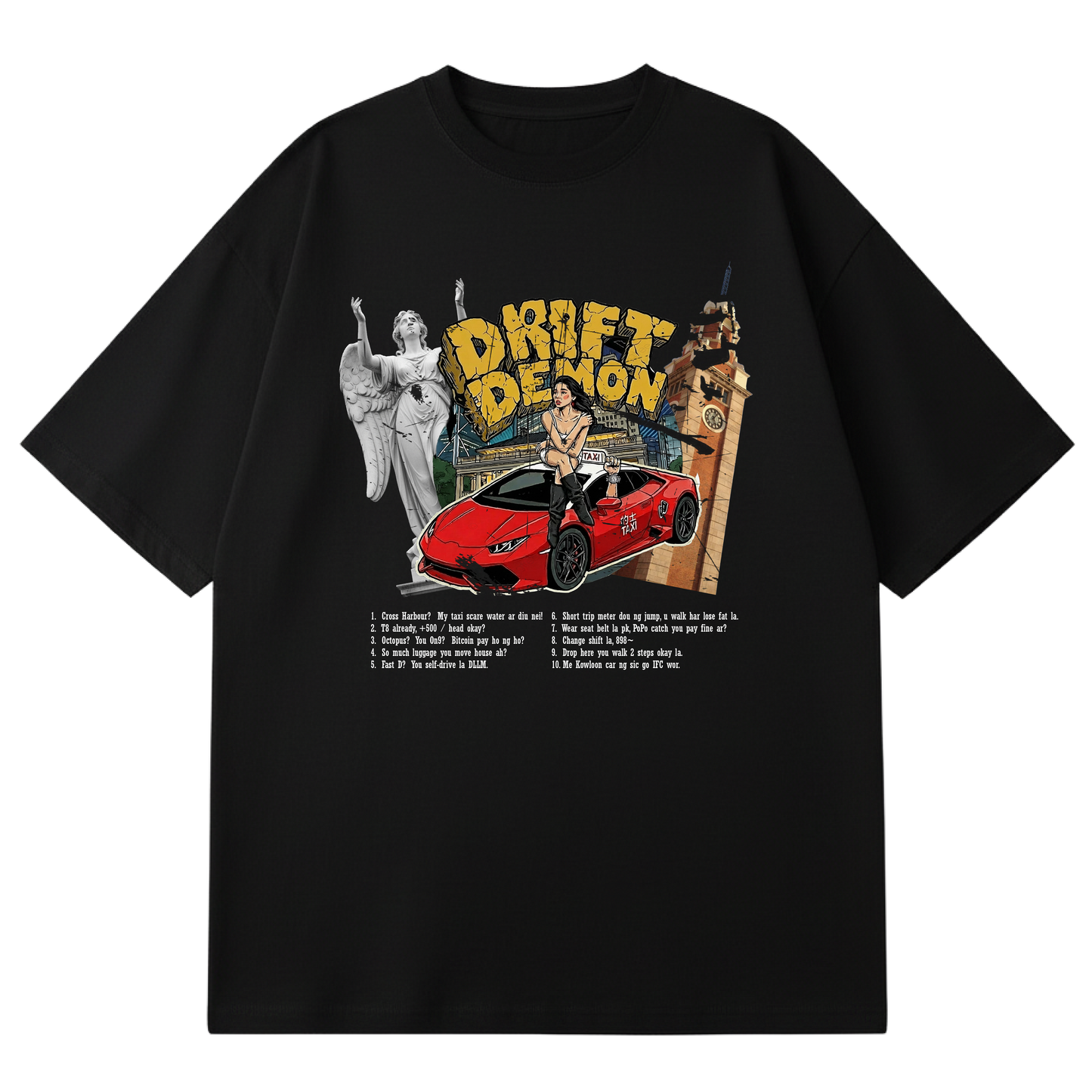 DRIFT DEMON - CITY SINNERS - HONG KONG (BLACK)