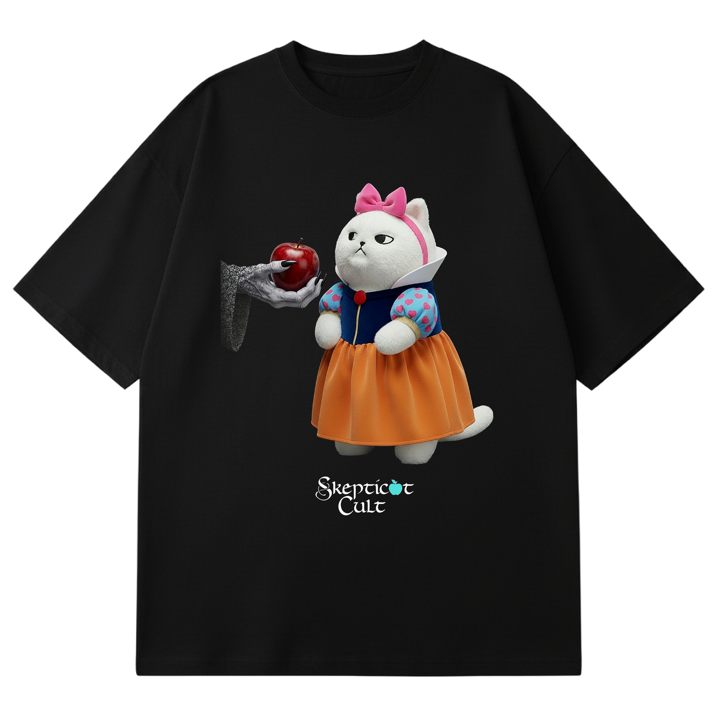 SKEPTICAT CULT - NO FAIRY TALE - POISON APPLE (BLACK)
