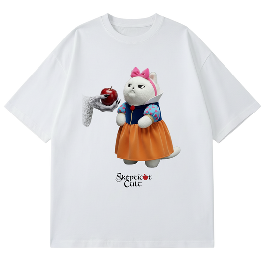 SKEPTICAT CULT - NO FAIRY TALE - POISON APPLE (WHITE)