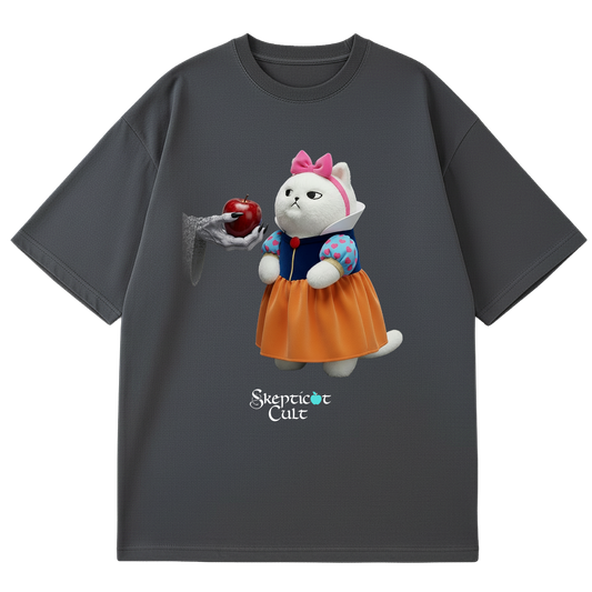 SKEPTICAT CULT - NO FAIRY TALE - POISON APPLE (DARK GREY)