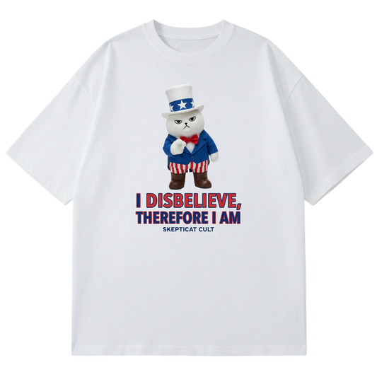 SKEPTICAT CULT - AMERICAN'T - UNCLE SAM CLASSIC (WHITE)