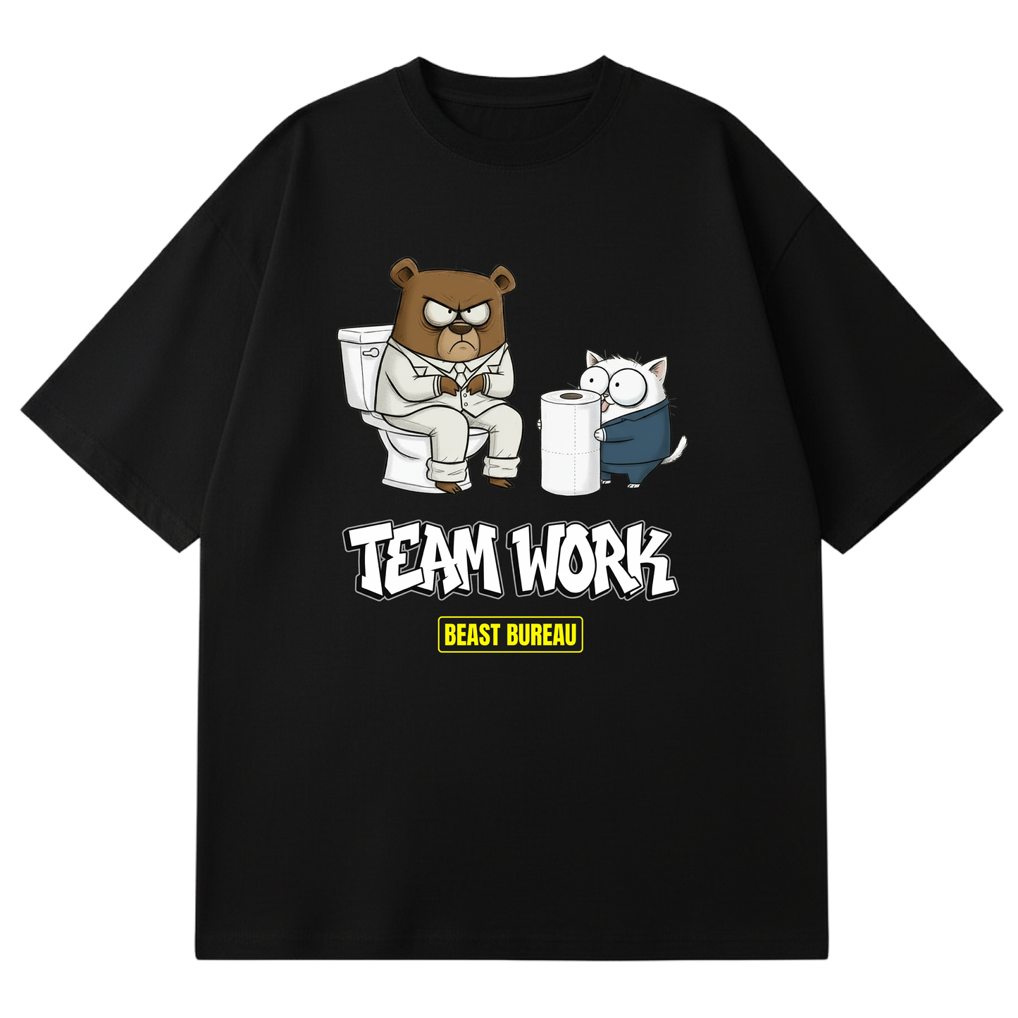 BEAST BUREAU - TEAM WORK - BOSS AFTERMATH CLEANUP (BLACK)