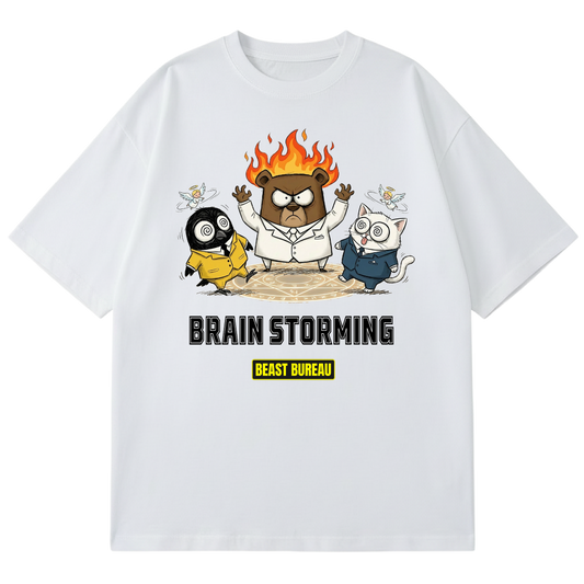 BEAST BUREAU - BRAIN STORMING - SUMMON THE CORORATE DEMON (WHITE)