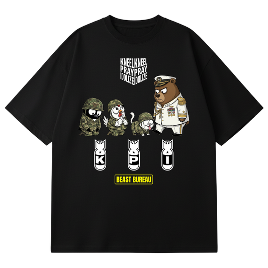 BEAST BUREAU - K.P.I. - KNEEL. PRAY. IDOLIZE. (BLACK)