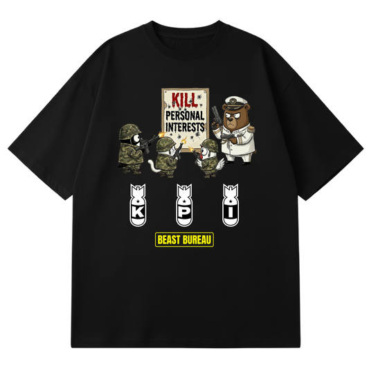 BEAST BUREAU - K.P.I. - KILL PERSONAL INTERESTS (BLACK)