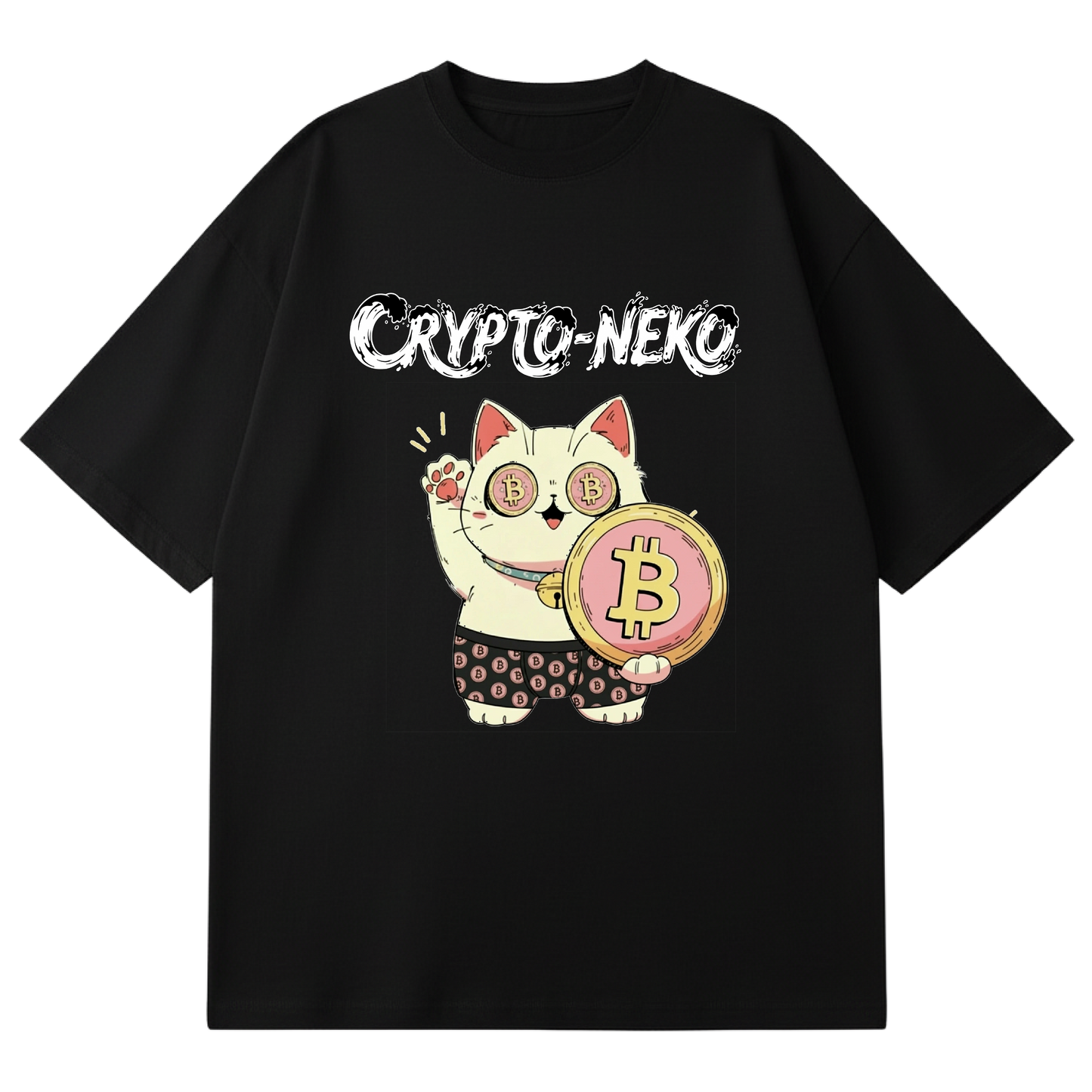 CRYPTO-NEKO - FIRST DROP - SURFER (BLACK)