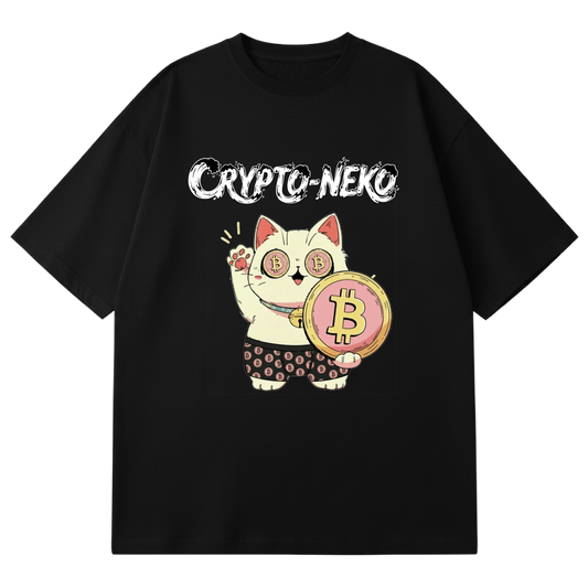 CRYPTO-NEKO - FIRST DROP - SURFER (BLACK)