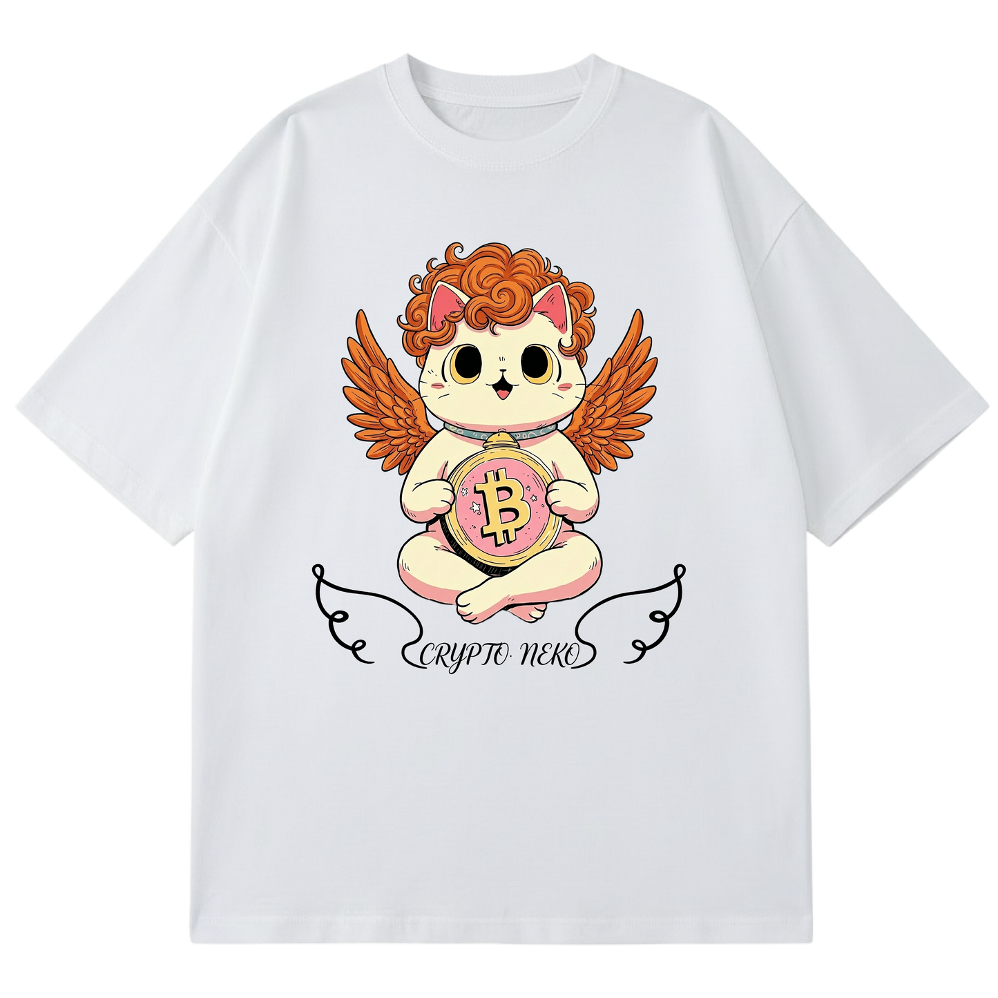 CRYPTO-NEKO - FIRST DROP - ANGEL (WHITE)