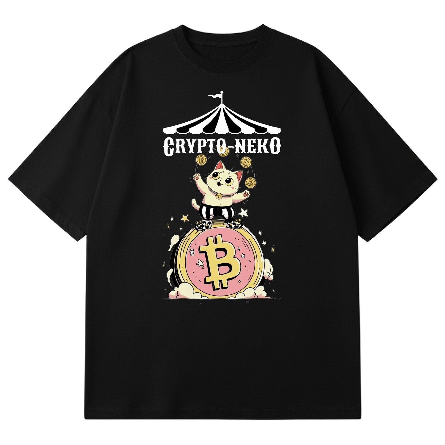 CRYPTO-NEKO - FIRST DROP - JESTER (BLACK)