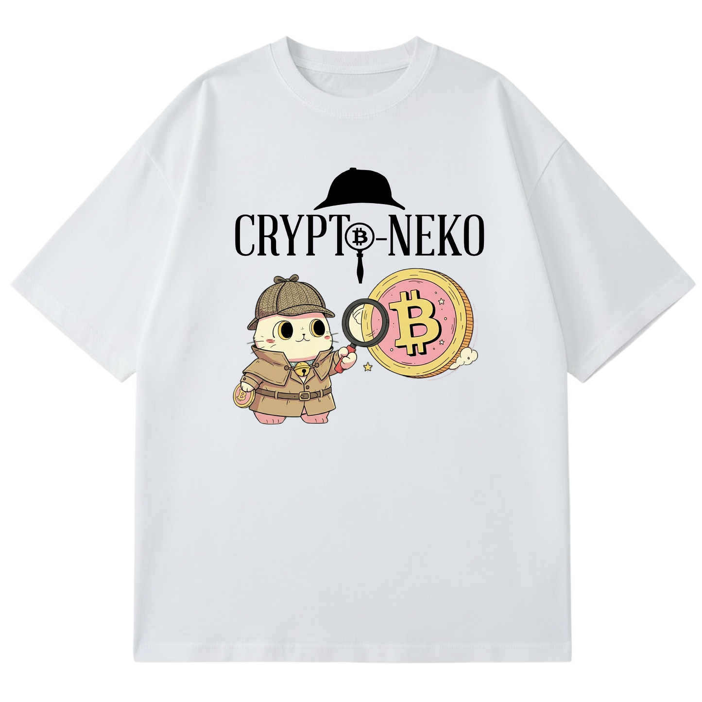 CRYPTO-NEKO - FIRST DROP - SHERLOCK HOLMES (WHITE)