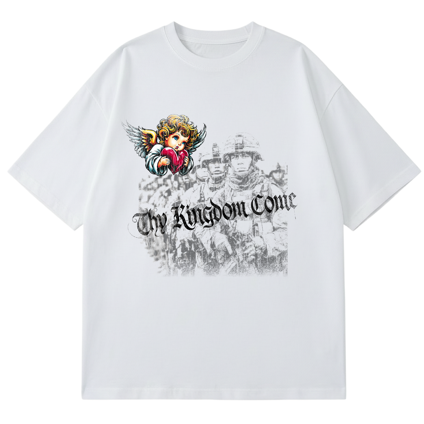 REVERENCE - THY KINGDOM COME - PRAY FOR TROOPS (WHITE)