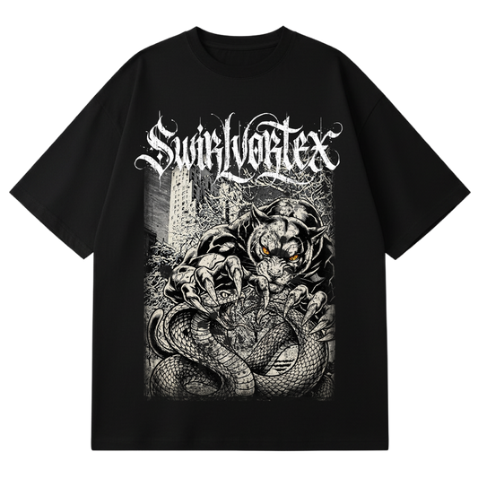 BLACK LEMONADE SIGNATURE - SWIRLVORTEX - SNOW FIGHT - BW (BLACK)