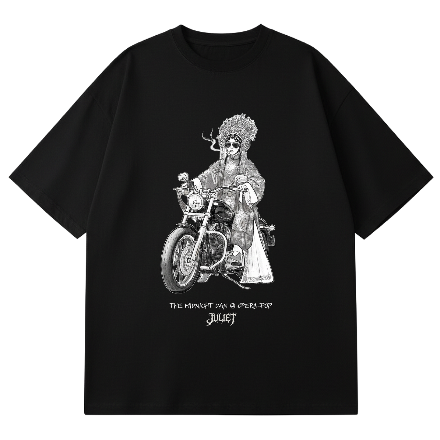 JULIET - MIDNIGHT RIDE OF DAN - B&W (BLACK)