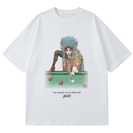 JULIET - SNOOKER QUEEN - VINTAGE (WHITE)