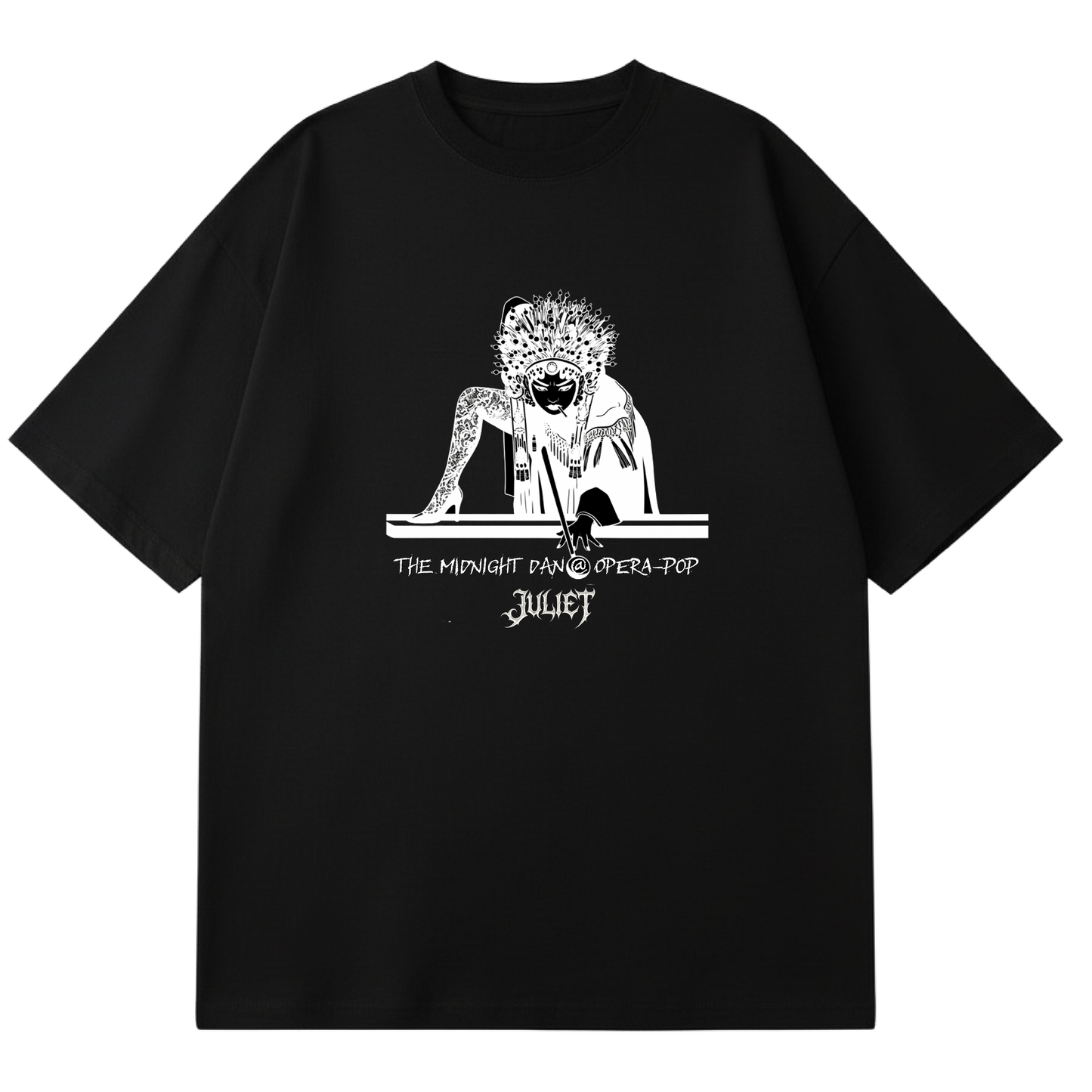 JULIET - SNOOKER QUEEN - B&W (BLACK)