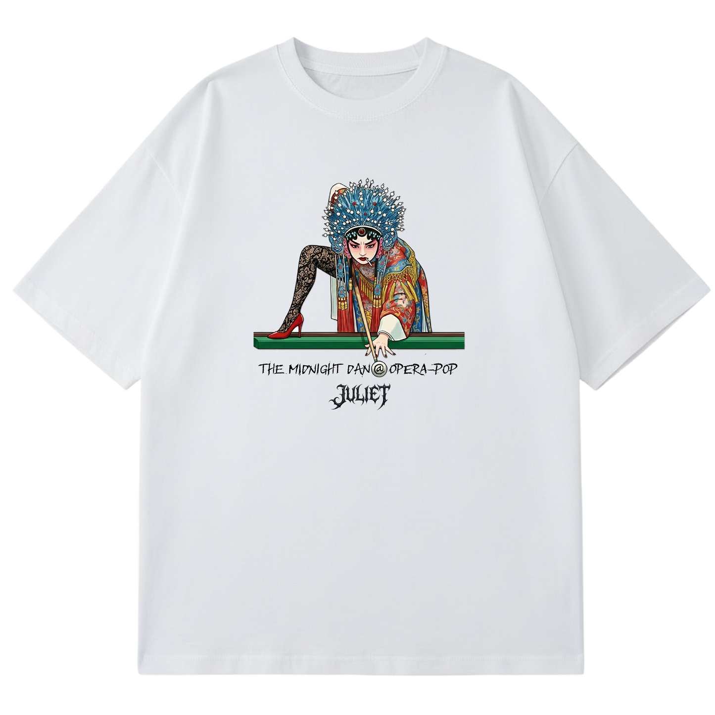 JULIET - SNOOKER QUEEN - HALF COLOR (WHITE)