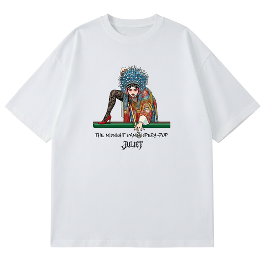 JULIET - SNOOKER QUEEN - HALF COLOR (WHITE)