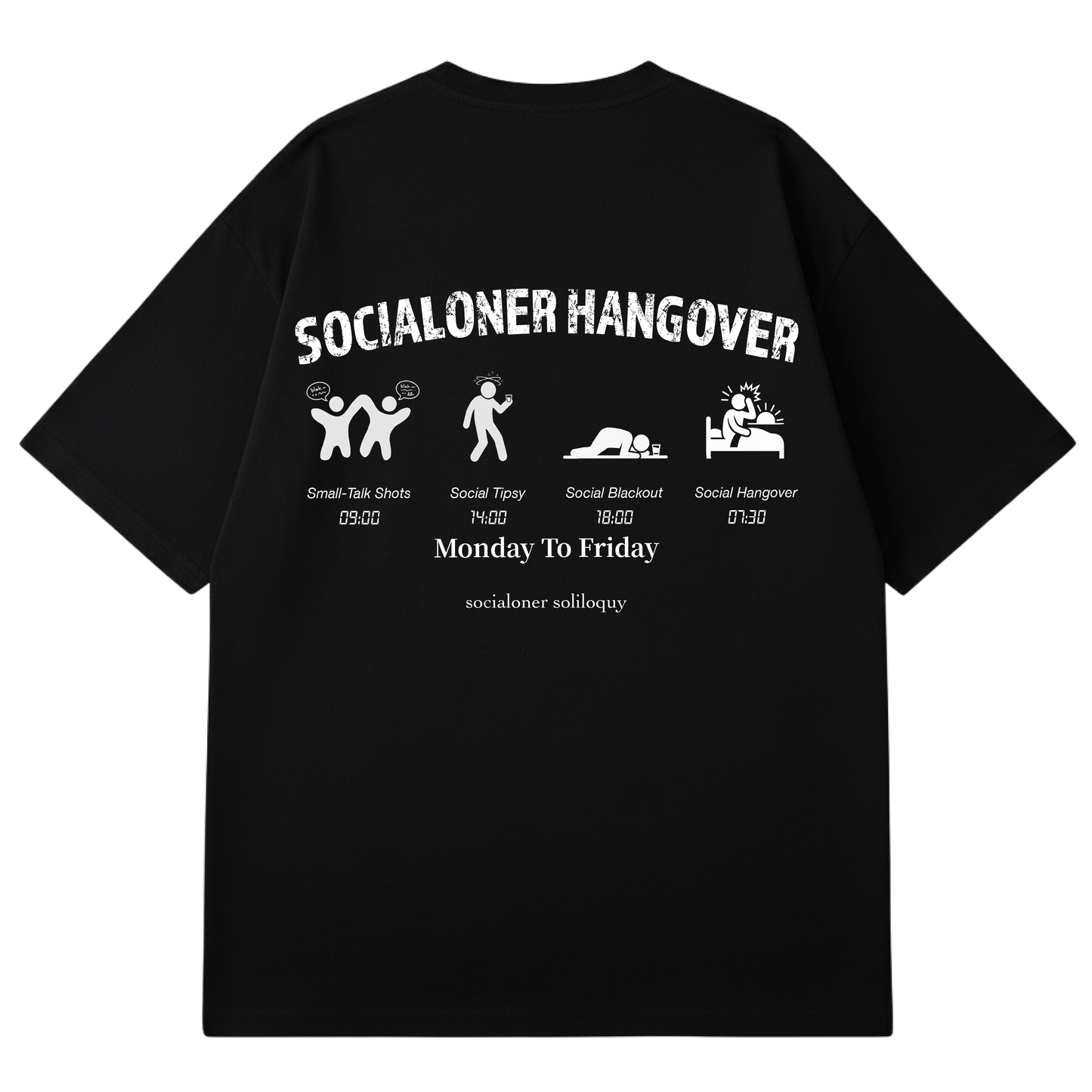 SOCIALONER SOLILOQUY - PROLOGUE - SOCIALONER HANGOVER (BLACK)