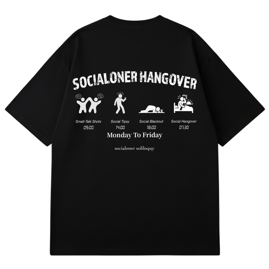 SOCIALONER SOLILOQUY - PROLOGUE - SOCIALONER HANGOVER (BLACK)