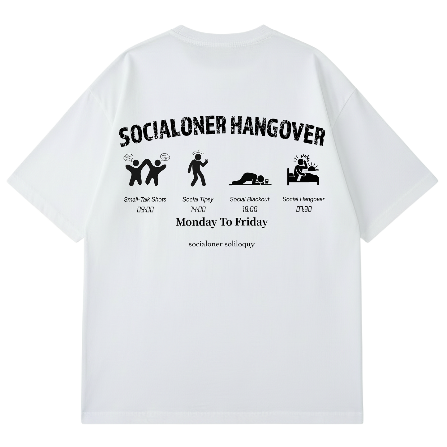SOCIALONER SOLILOQUY - PROLOGUE - SOCIALONER HANGOVER (WHITE)
