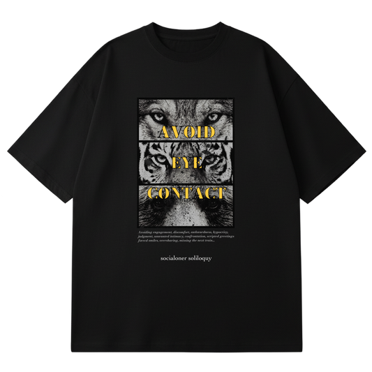 SOCIALONER SOLILOQUY - PROLOGUE - AVOID EYE CONTACT (BLACK)