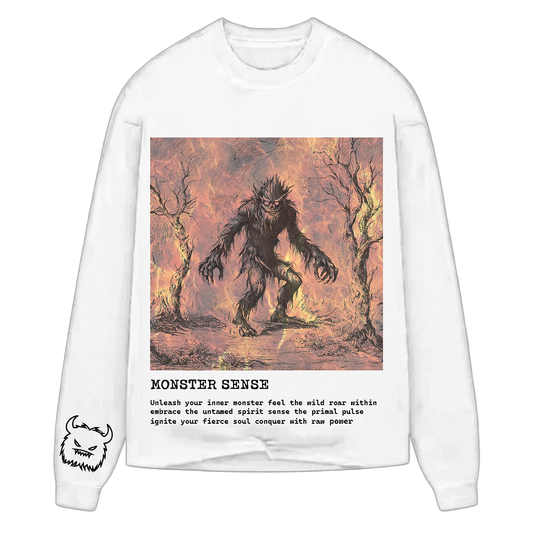 Red Burning Monster Sweatshirt