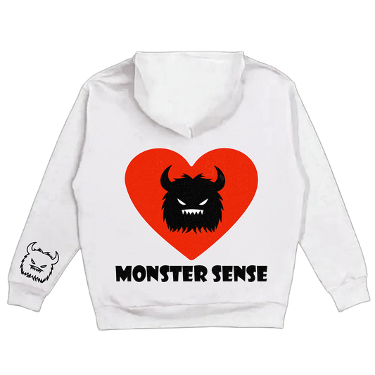 Classic Red Heart Monster Hoddies